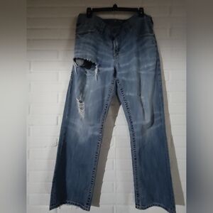 Men's Silver Jeans